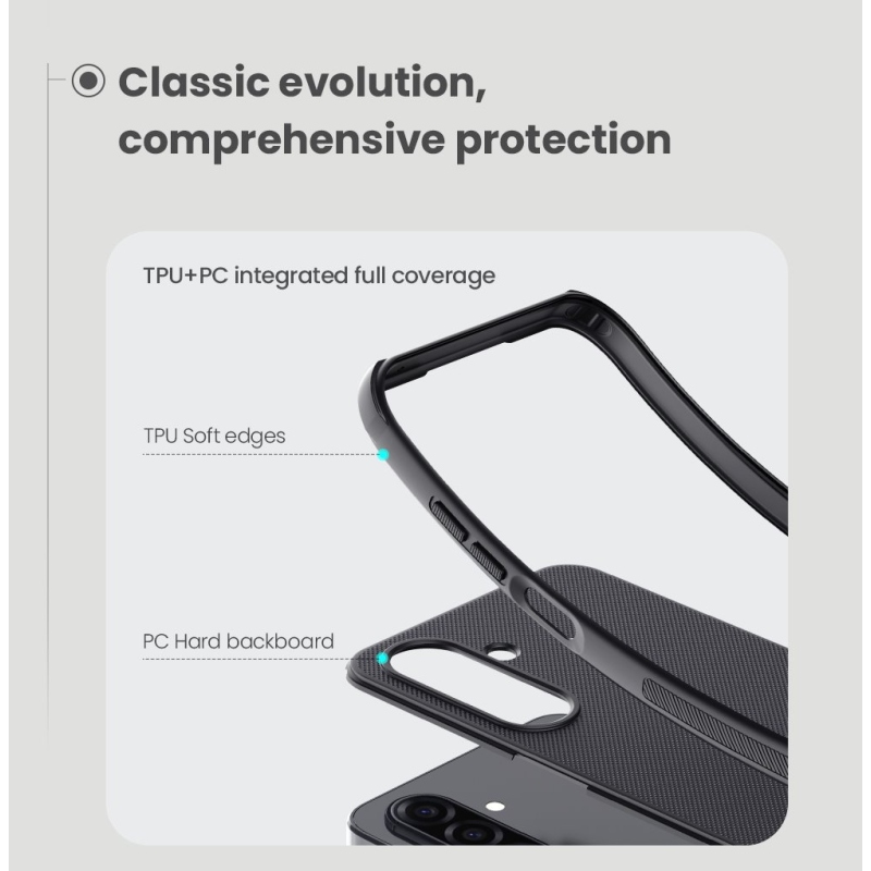 Nillkin Super Frosted PRO Zadný kryt pre Samsung Galaxy A17 5G Black