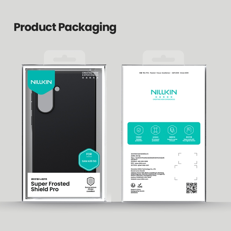 Nillkin Super Frosted PRO Zadný kryt pre Samsung Galaxy A36 5G Blue