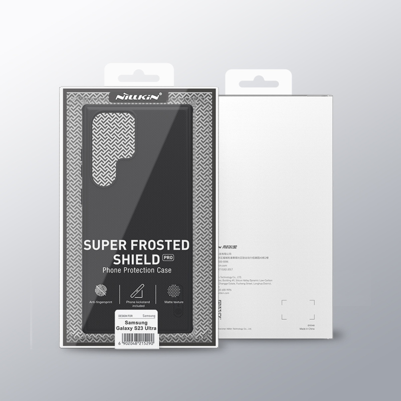 Nillkin Super Frosted PRE Zadný Kryt pre Samsung Galaxy S23 Ultra Black