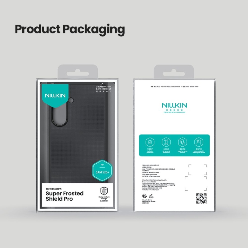 Nillkin Super Frosted PRO Zadný kryt pre Samsung Galaxy S26+ Black