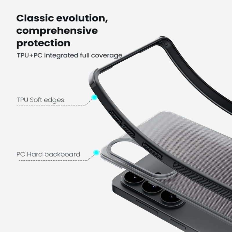 Nillkin Super Frosted PRO Zadný kryt pre Samsung Galaxy S26 Transparent Black