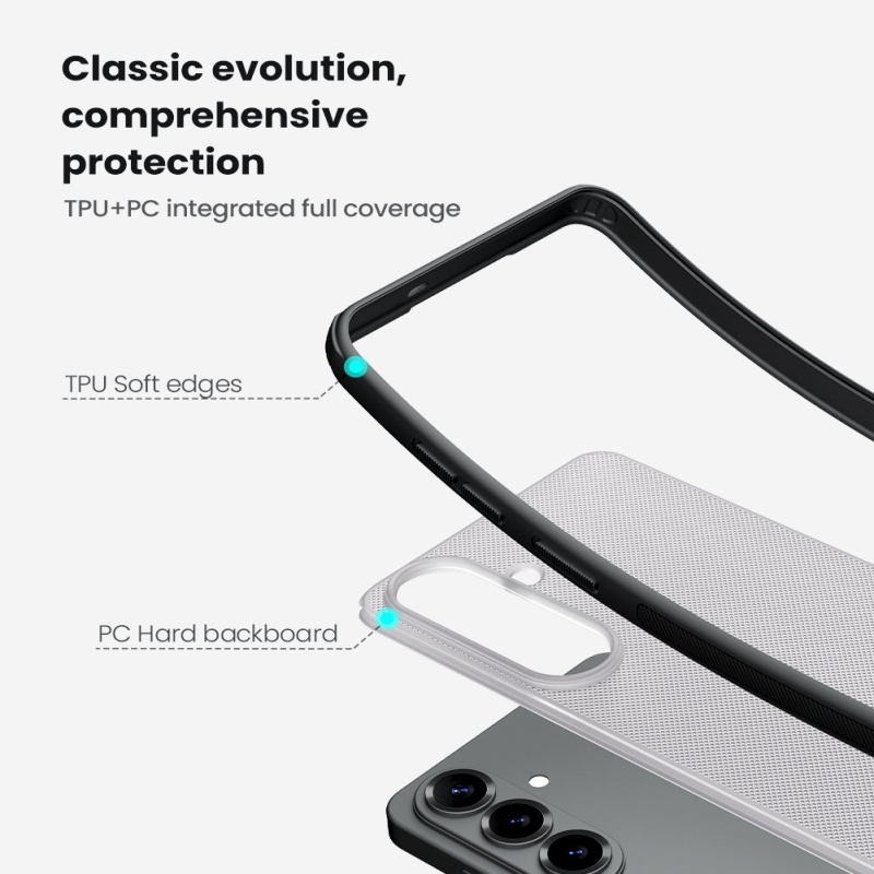 Nillkin Super Frosted PRO Zadný kryt pre Samsung Galaxy S26+ Transparent Black