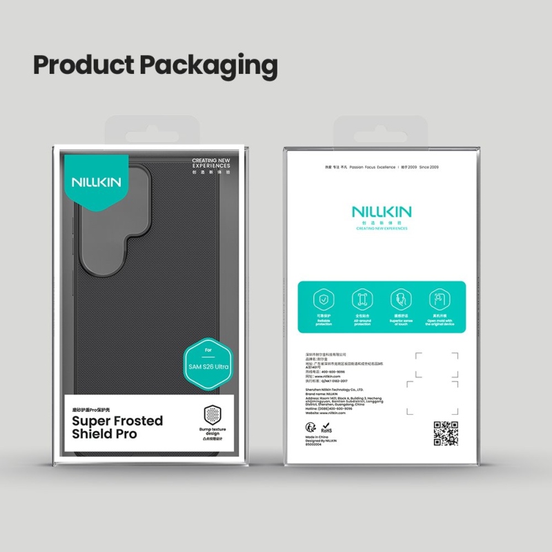 Nillkin Super Frosted PRO Zadný kryt pre Samsung Galaxy S26 Ultra Black