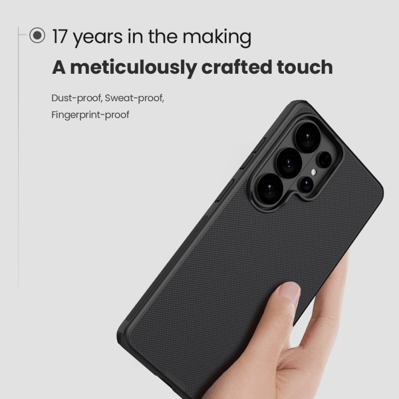 Nillkin Super Frosted PRO Zadný kryt pre Samsung Galaxy S26 Ultra Black