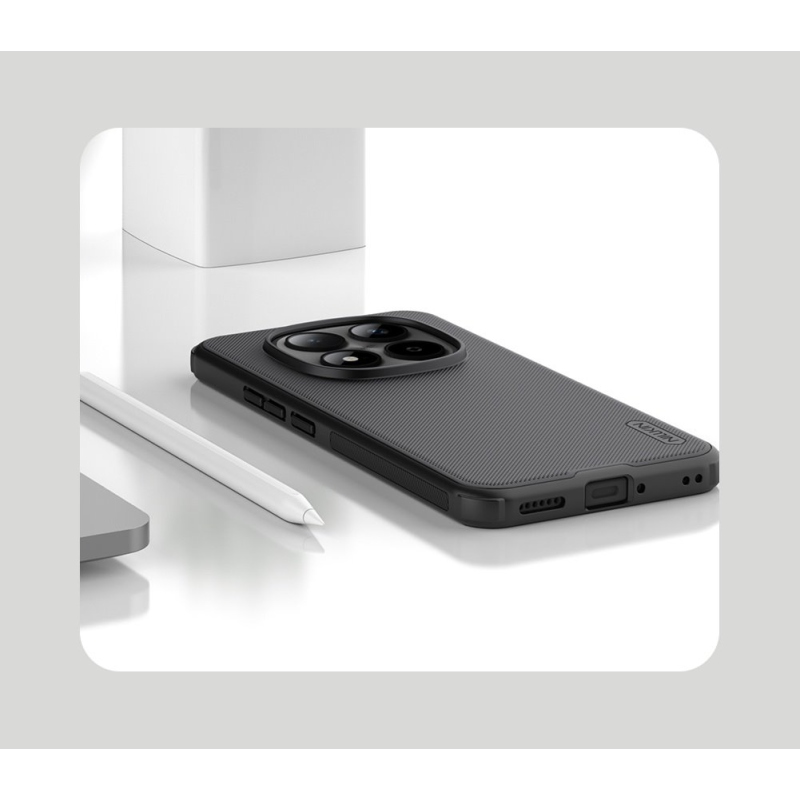 Nillkin Super Frosted PRO Zadný kryt pre Xiaomi Redmi Note 15 Pro+ 5G Black