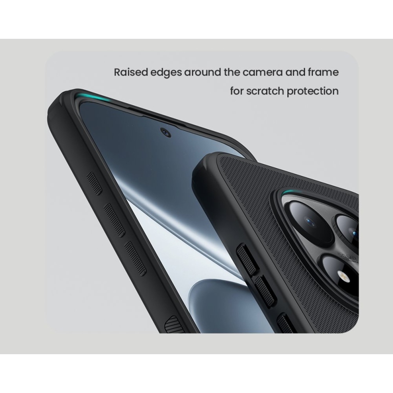 Nillkin Super Frosted PRO Zadný kryt pre Xiaomi Redmi Note 15 Pro 5G Black