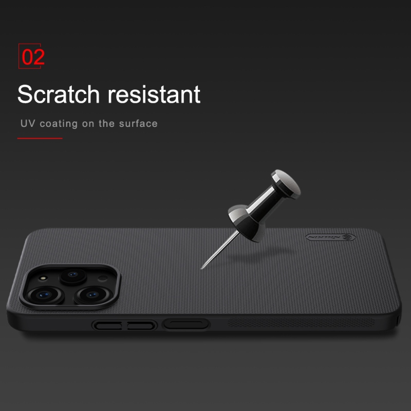 Nillkin Super Frosted Zadný Kryt pre Xiaomi Redmi 12 4G/5G Bright Red
