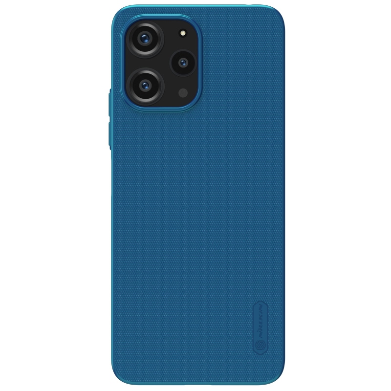 Nillkin Super Frosted Zadný Kryt pre Xiaomi Redmi 12 4G/5G Peacock Blue