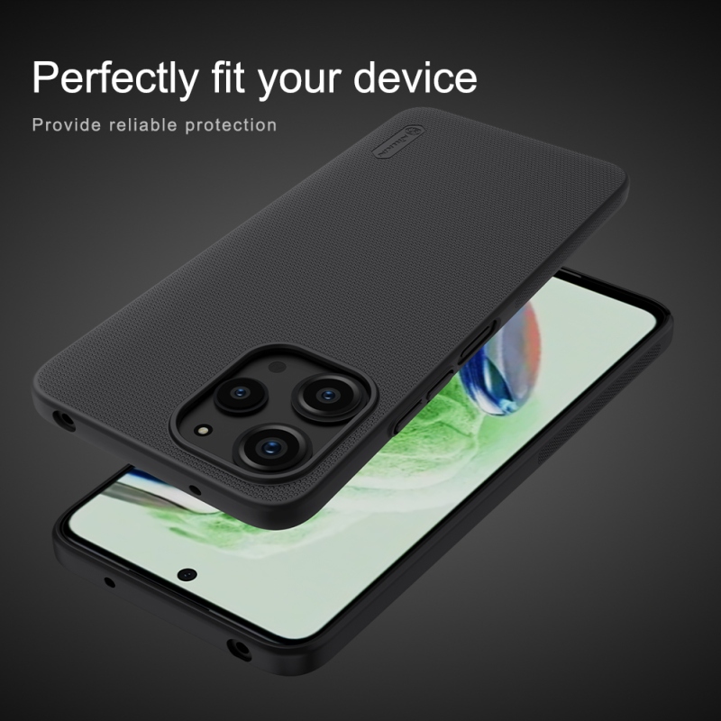 Nillkin Super Frosted Zadný Kryt pre Xiaomi Redmi 12 4G/5G Peacock Blue