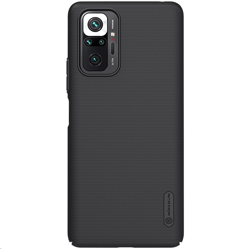 Nillkin Super Frosted Zadný Kryt pre Xiaomi Redmi Note 10 Pro/10 Pro Max Black