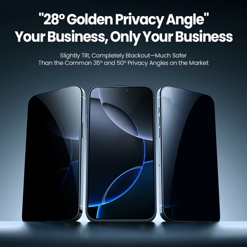 Nillkin Tvrdené sklo 0,25 mm Guardian 2,5D pre Apple iPhone 16 Pro Black (s aplikátorom)