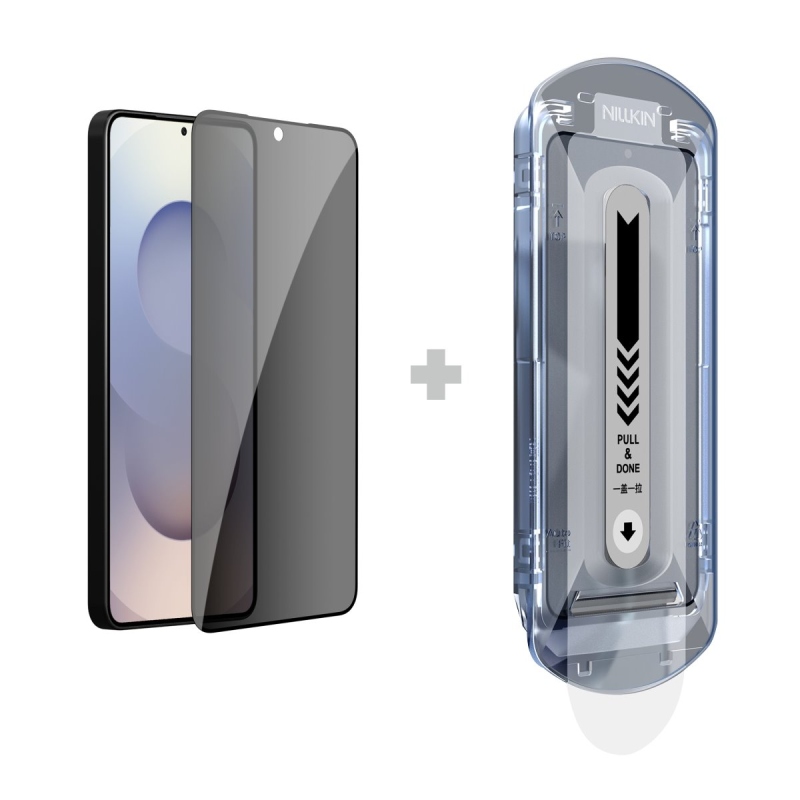 Nillkin Tvrdené sklo 0,25 mm Guardian 2.5D pre Samsung Galaxy S26+ Black (s aplikátorom)