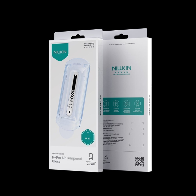 Nillkin Tvrdené Sklo 0.2mm H+ PRO 2.5D Anti-reflective pre Apple iPhone 17 (s aplikátorom)