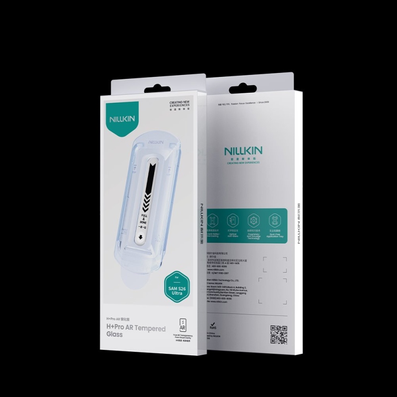Nillkin Tvrdené sklo 0,2 mm H+ PRO 2,5D Antireflexné pre Samsung Galaxy S26 Ultra (s aplikátorom)