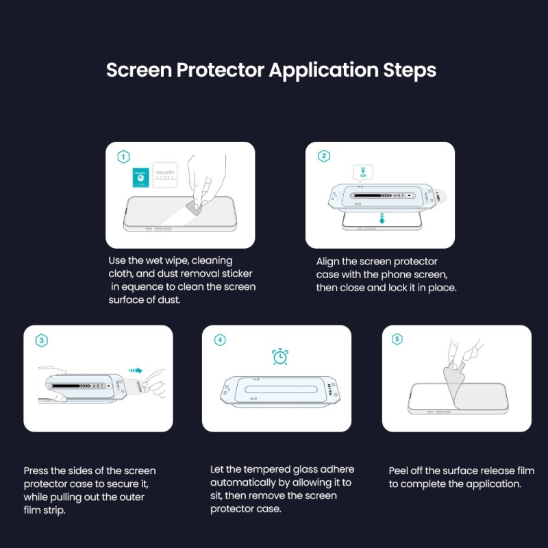 Nillkin Tvrdené sklo 0,2 mm H+ PRO 2,5D pre Samsung Galaxy S26 (s aplikátorom)