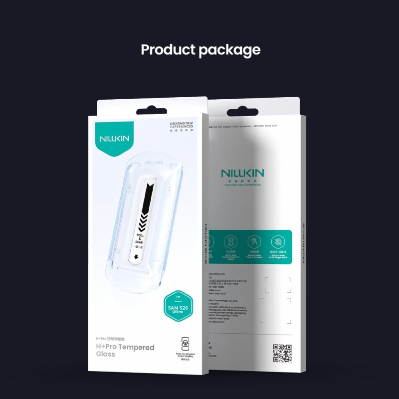 Nillkin Tvrdené sklo 0,2 mm H+ PRO 2,5D pre Samsung Galaxy S26 Ultra (s aplikátorom)