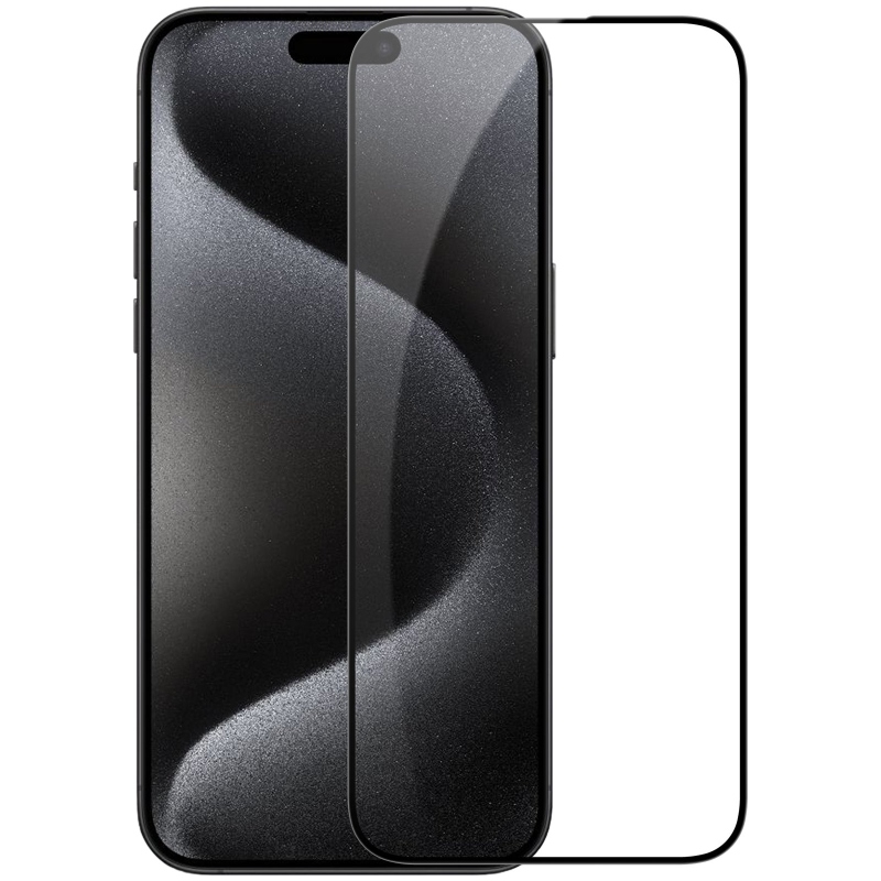 Nillkin Tvrdené Sklo 2.5D CP+ PRO Black pre Apple iPhone 15 Pro Max