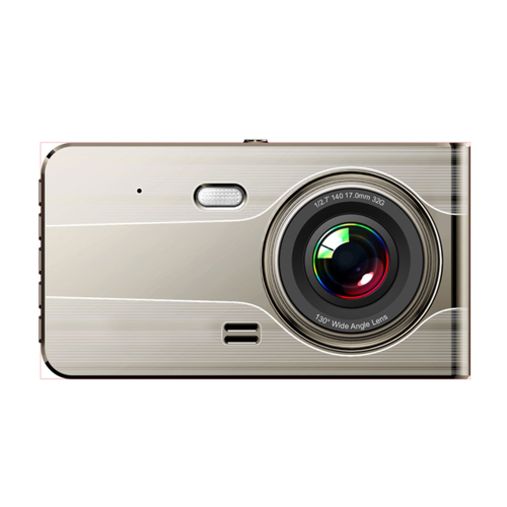 DVR979G Full HD autokamera s cúvacou kamerou, LCD displejom a G senzorom - béžová