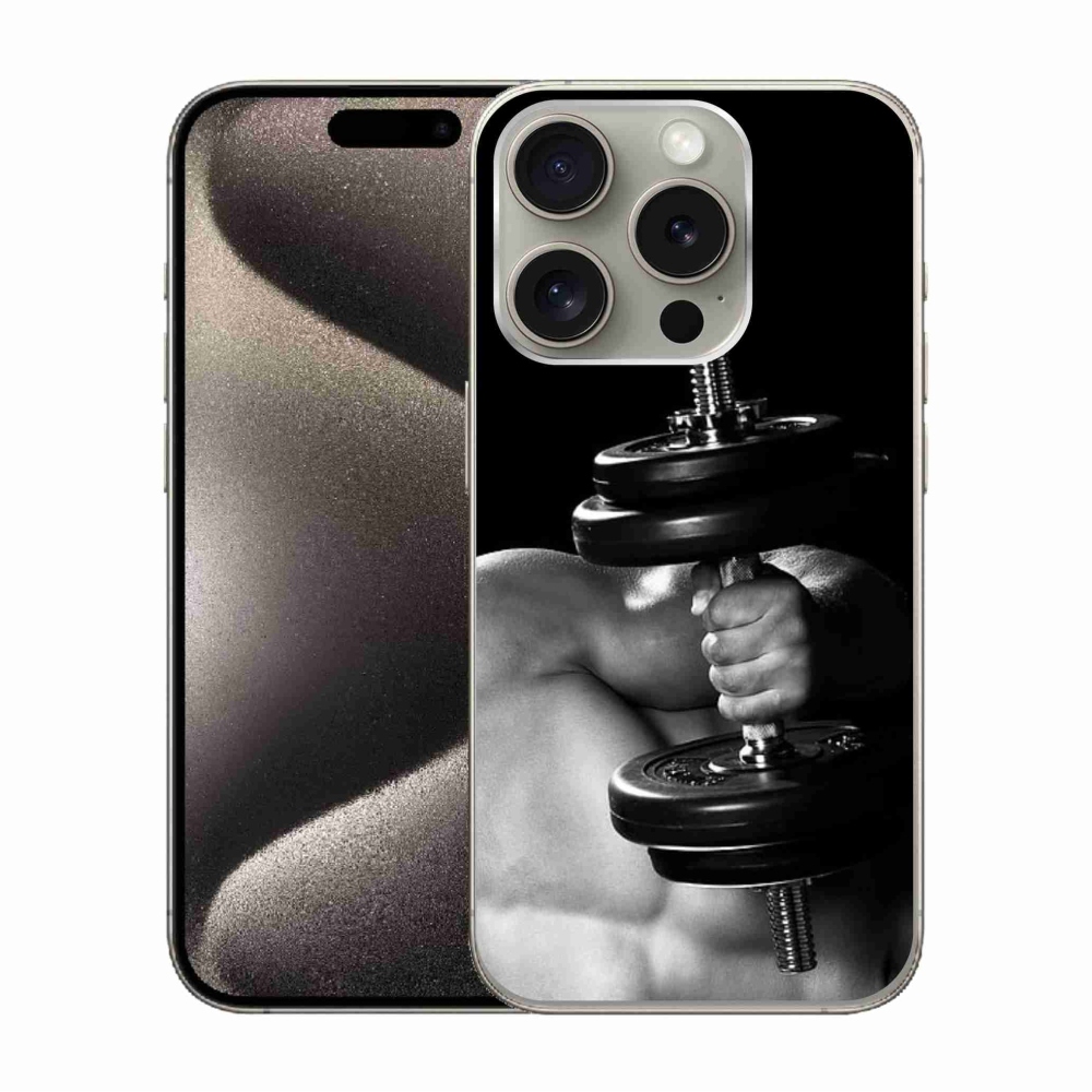 Gélový kryt mmCase na iPhone 15 Pro - posilňovanie 2