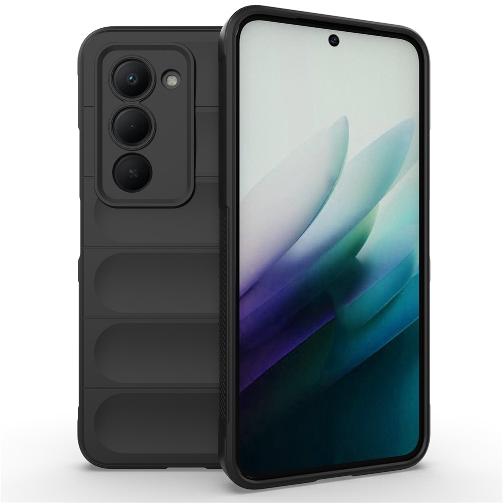 Rugg odolný gélový obal na Xiaomi Redmi 15 4G (171mm) - čierny