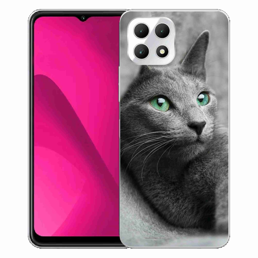 Gélový kryt mmCase na T-Mobile T Phone 2 - mačka 2