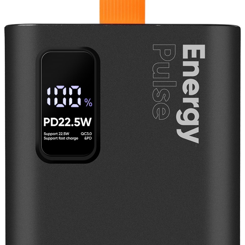 OBAL:ME EnergyPulse Powerbanka 50000mAh 22.5W Black