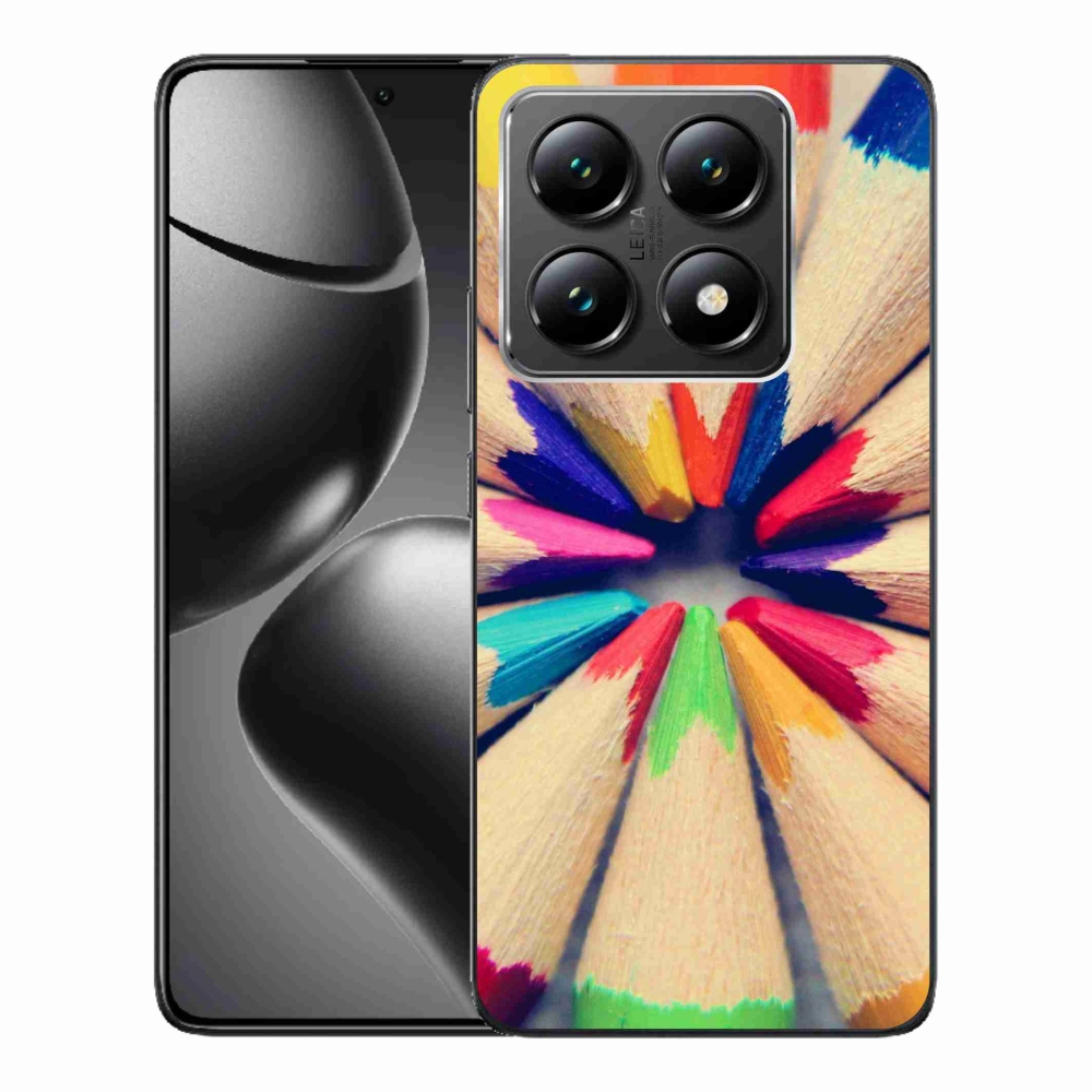 Gélový kryt mmCase na Xiaomi 14T - pastelky