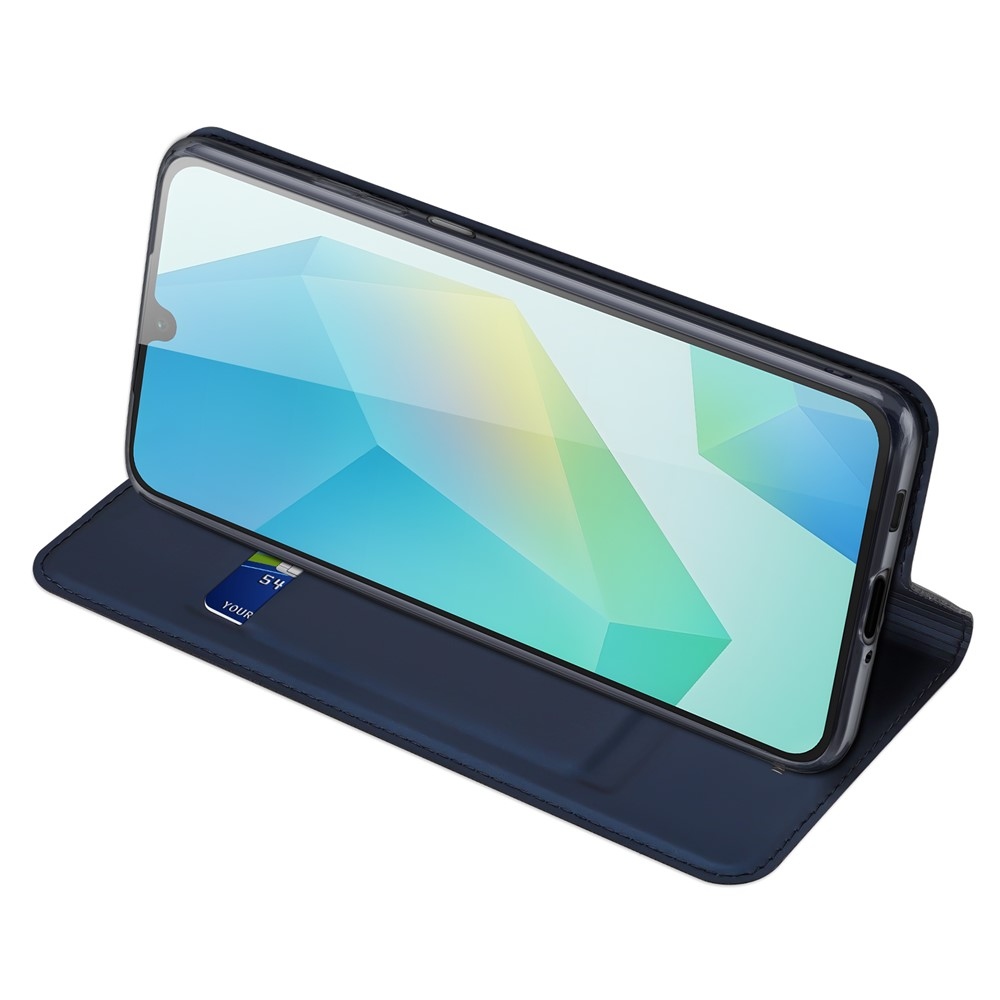 DUX knižkové puzdro na Samsung Galaxy A17 5G - tmavomodré