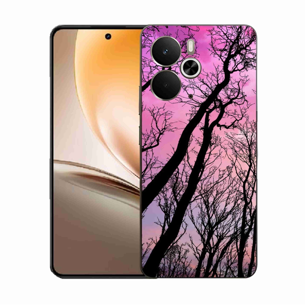 Gélový kryt mmCase na Realme 14 5G - opadané stromy
