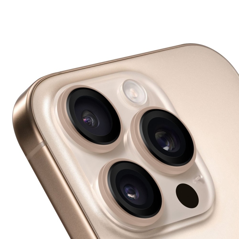 OBAL:ME Ochrana Šošoviek pre Apple iPhone 16 Pro/16 Pro Max Desert Titanium