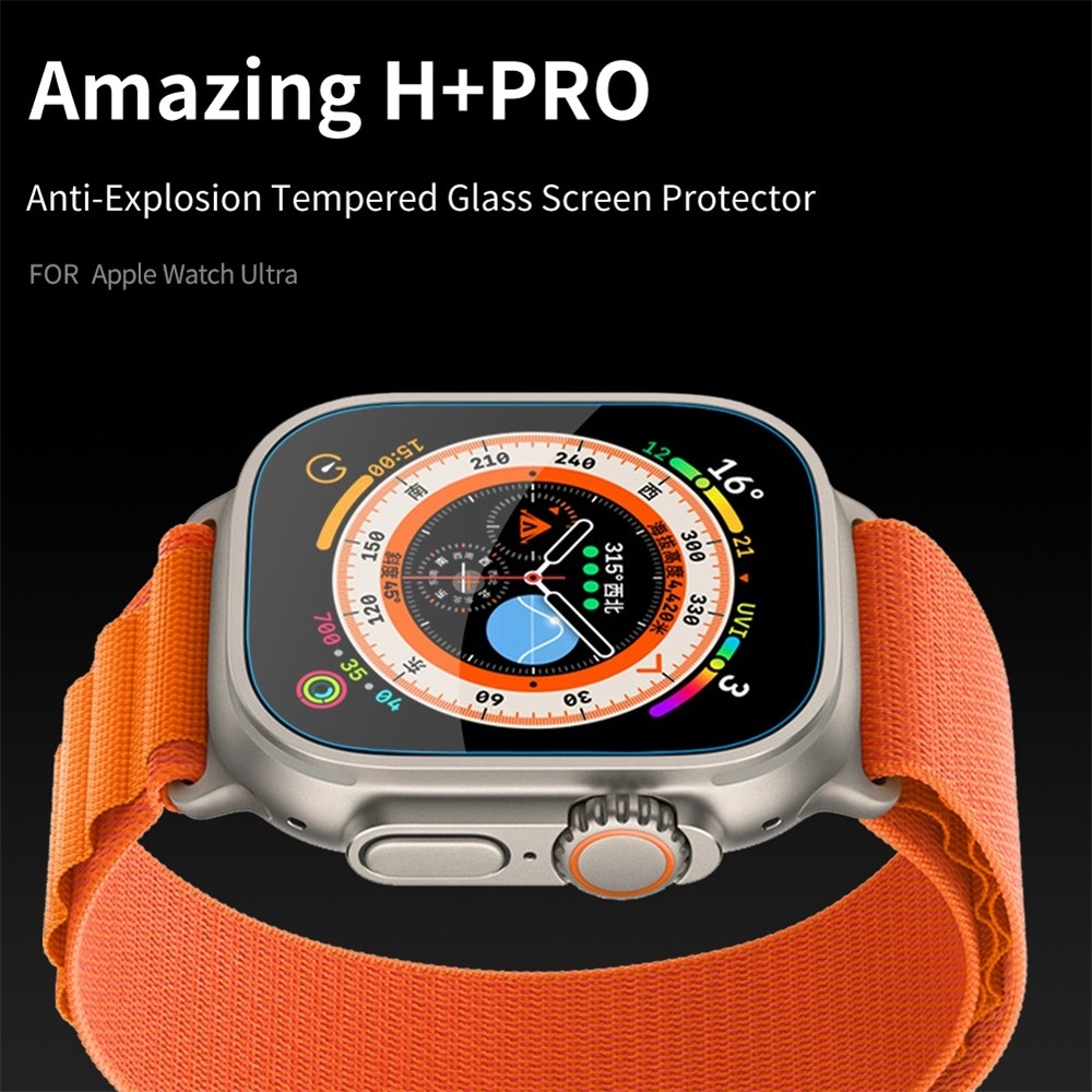 NLK H+Pre ochranné sklo na Apple Watch Ultra 4/3/2/1 49mm