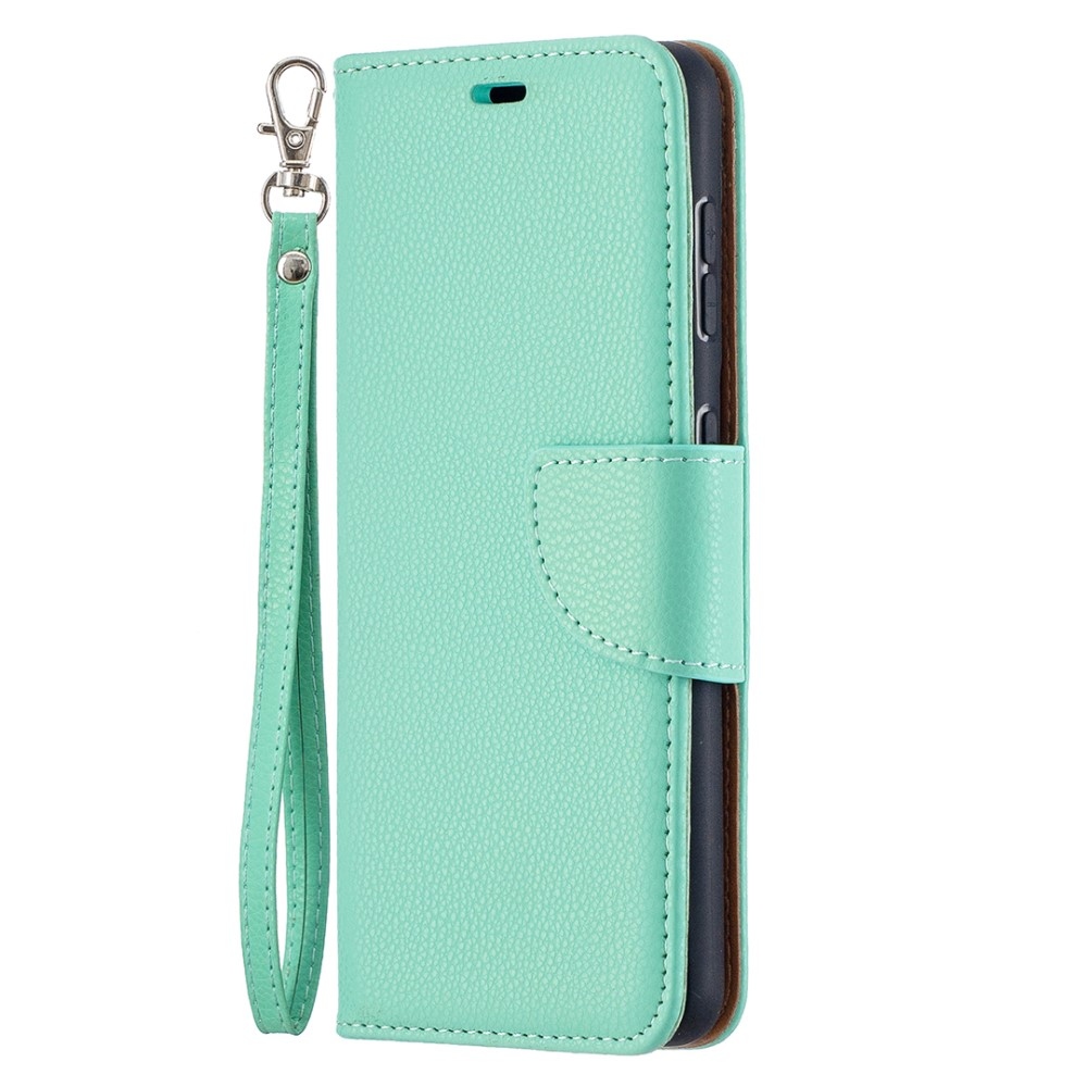 Wallet knižkové puzdro na Samsung Galaxy S21 - modrozelené