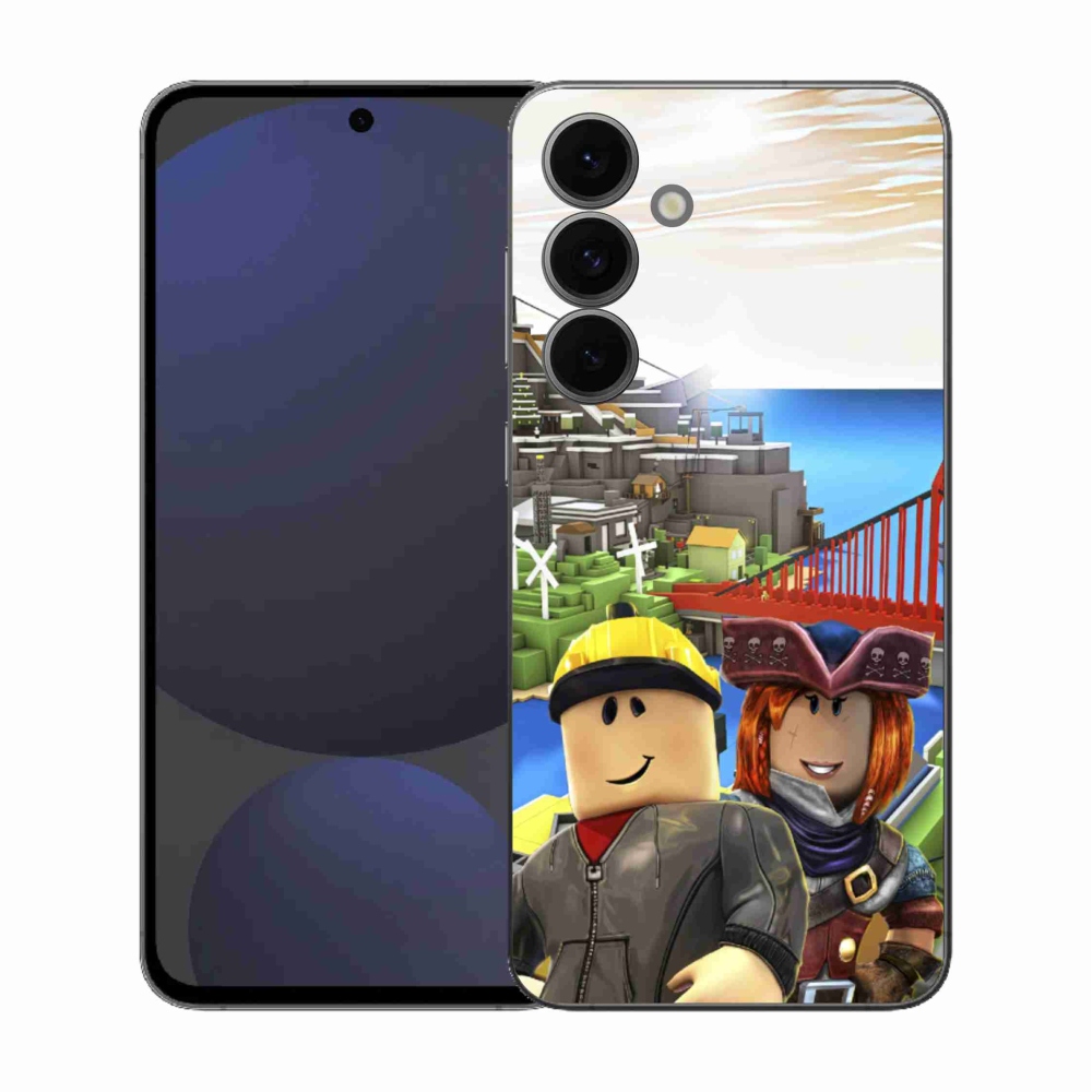 Gélový kryt mmCase na Samsung Galaxy S25 FE - roblox 1