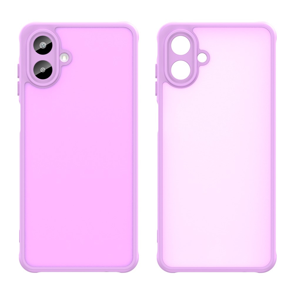 Proof gélový obal s pevným chrbtom na Samsung Galaxy A07 4G - svetlofialový