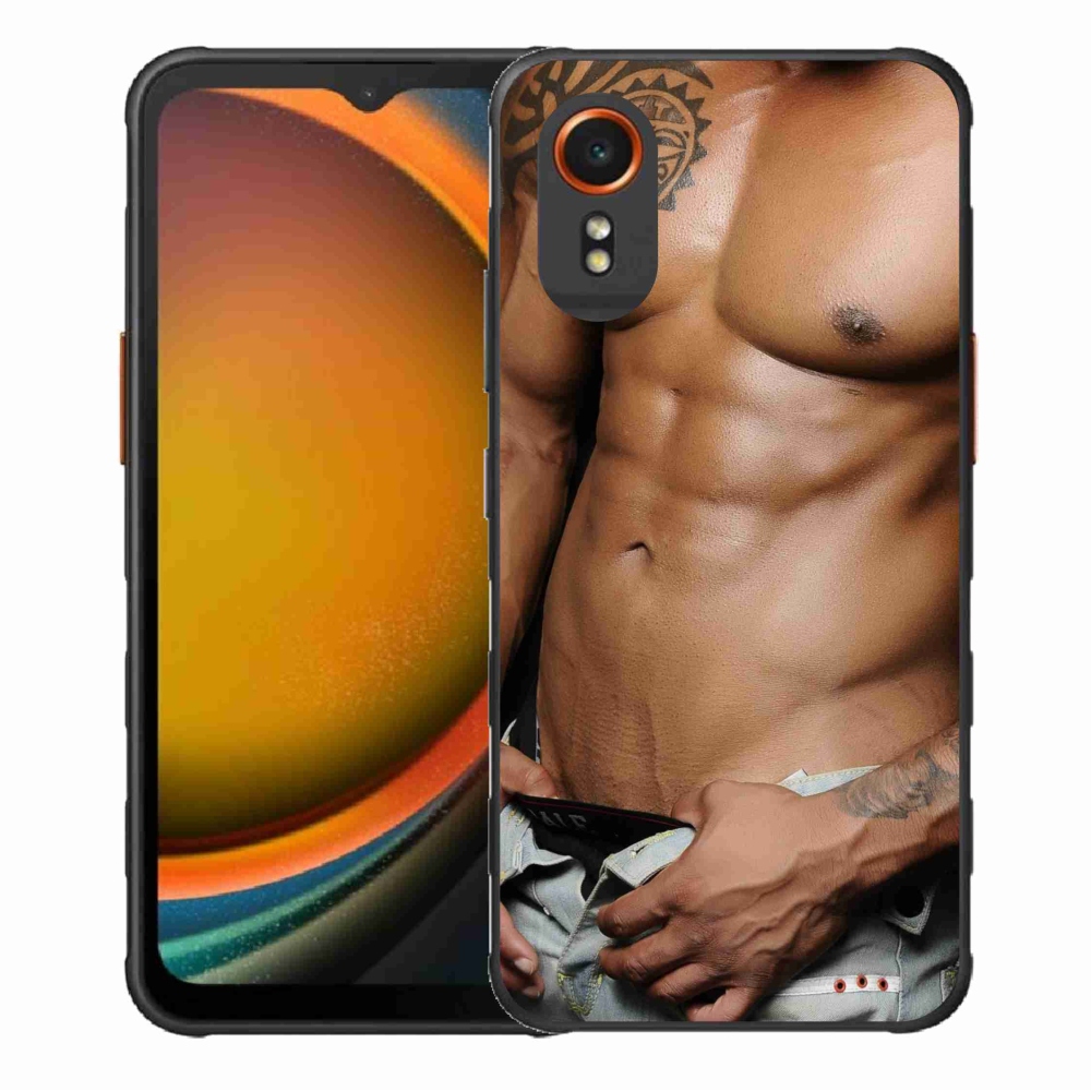 Gélový kryt mmCase na Samsung Galaxy Xcover 7 - sexy muž