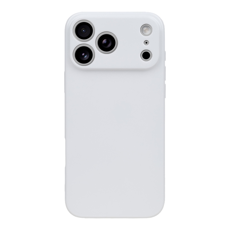 OBAL:ME Lesklé puzdro pre Apple iPhone 18 Pro Max, biele