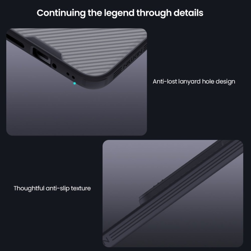 Nillkin CamShield PRO Zadný kryt pre Xiaomi 15T Pro Transparent Black