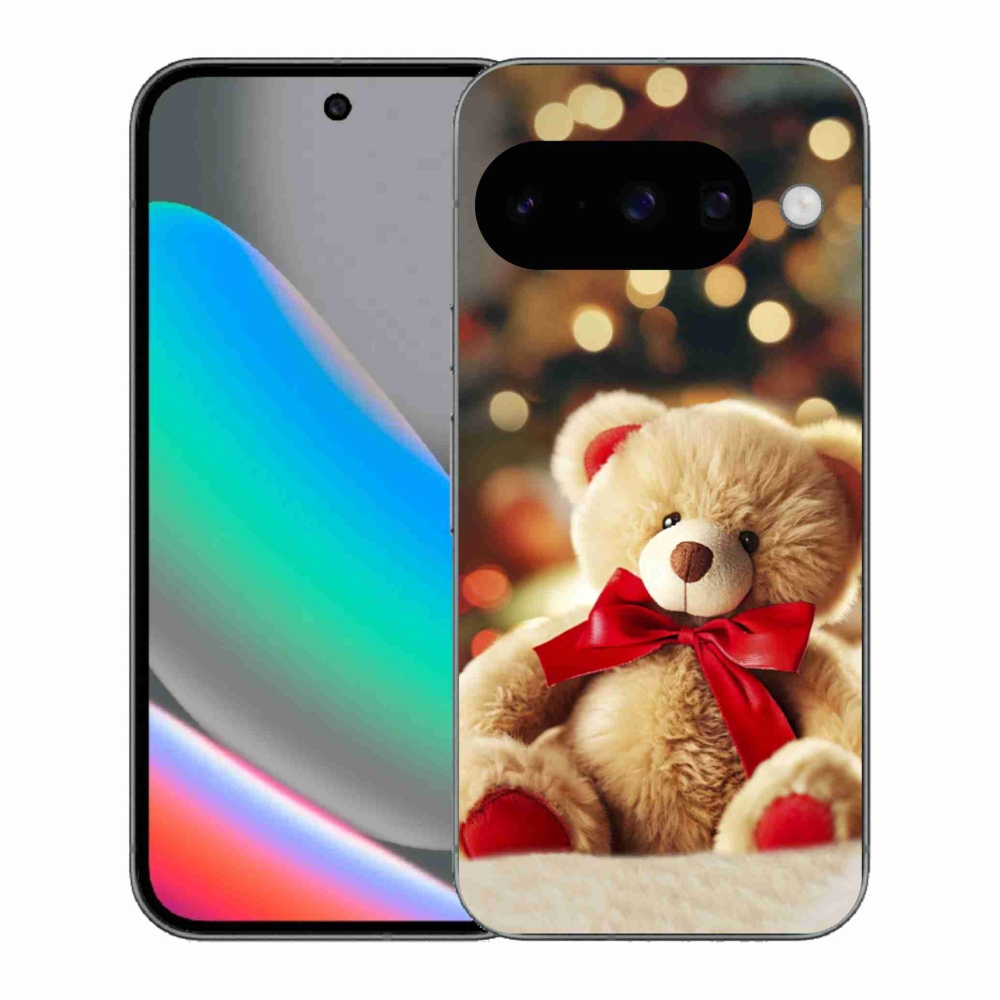 Gélový kryt mmCase na Google Pixel 10 - plyšový medvedík