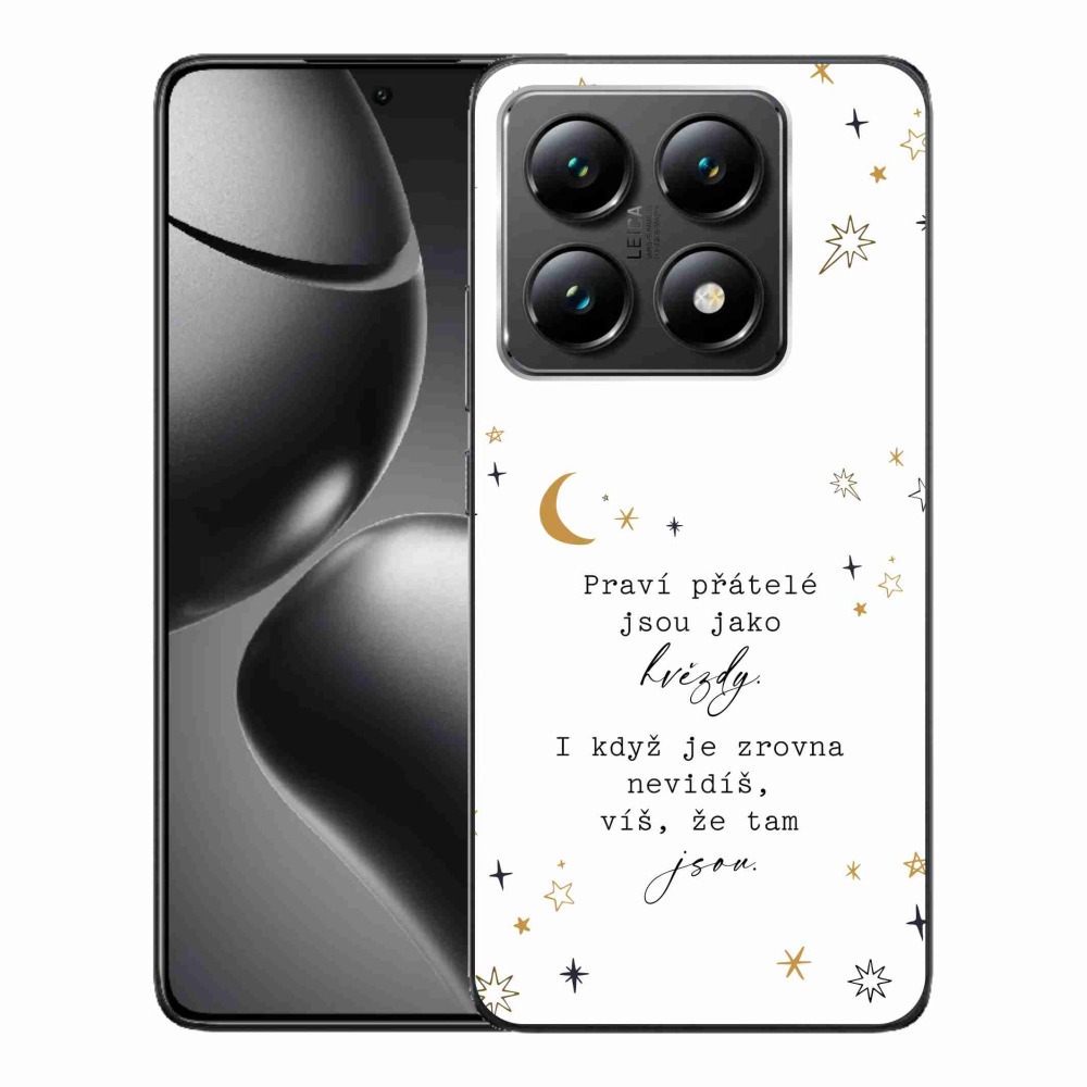 Gélový kryt mmCase na Xiaomi 14T - citát 6 biele pozadie