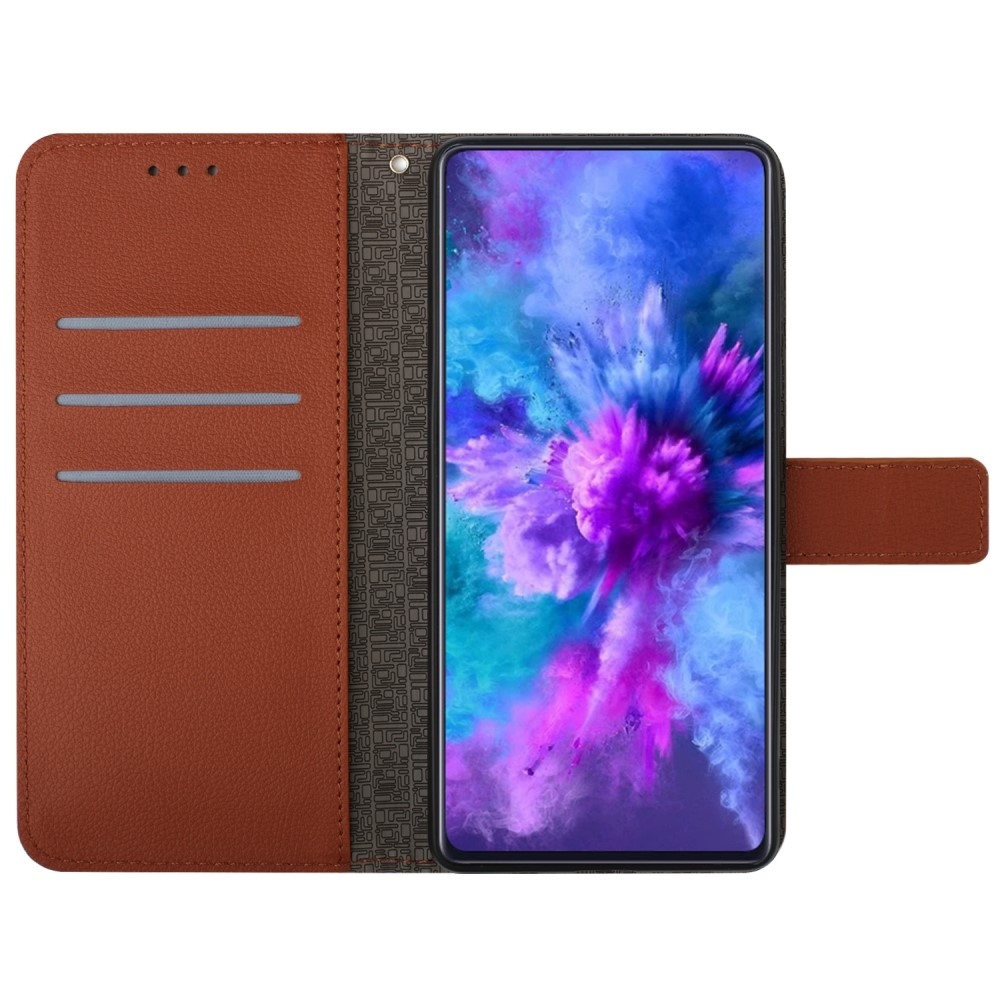 Folio knižkové púzdro na Xiaomi Redmi A5 - hnedé