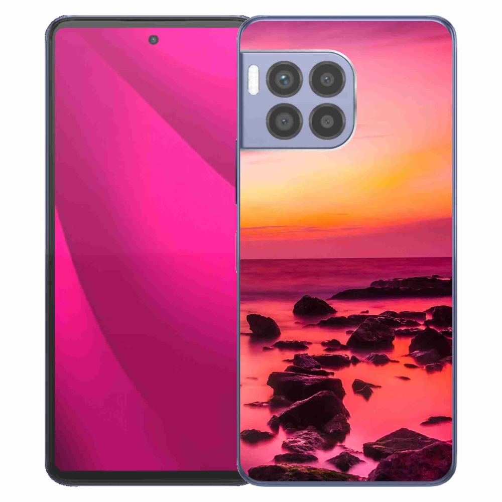 Gélový kryt mmCase na T-Mobile T Phone 2 Pro - more a žiara