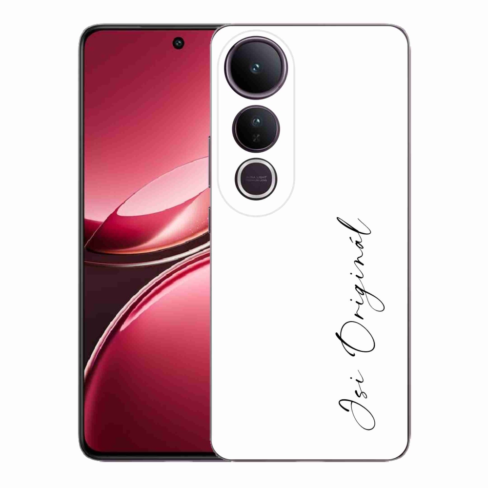 Gélový kryt mmCase na Vivo V50 Lite 4G/5G - si originál biele pozadie