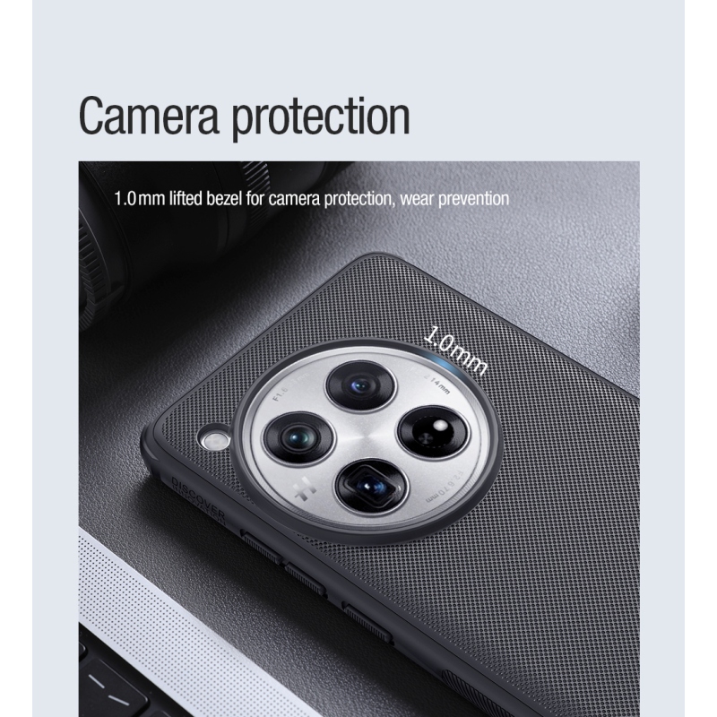 Nillkin Super Frosted PRE Magnetic Zadný Kryt pre OnePlus 12 Black