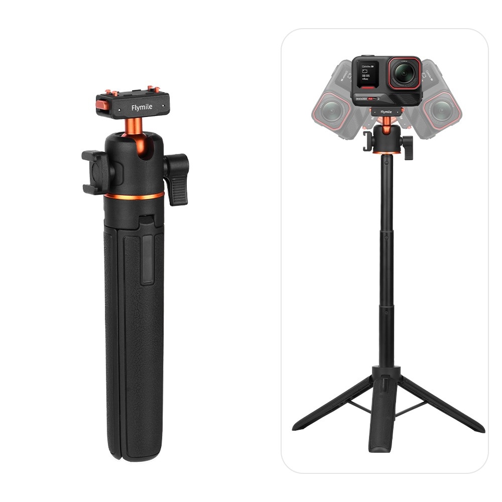 FLYMILE magnetická selfie tyč so statívom pre Insta360 Ace Pro, X5 a X3