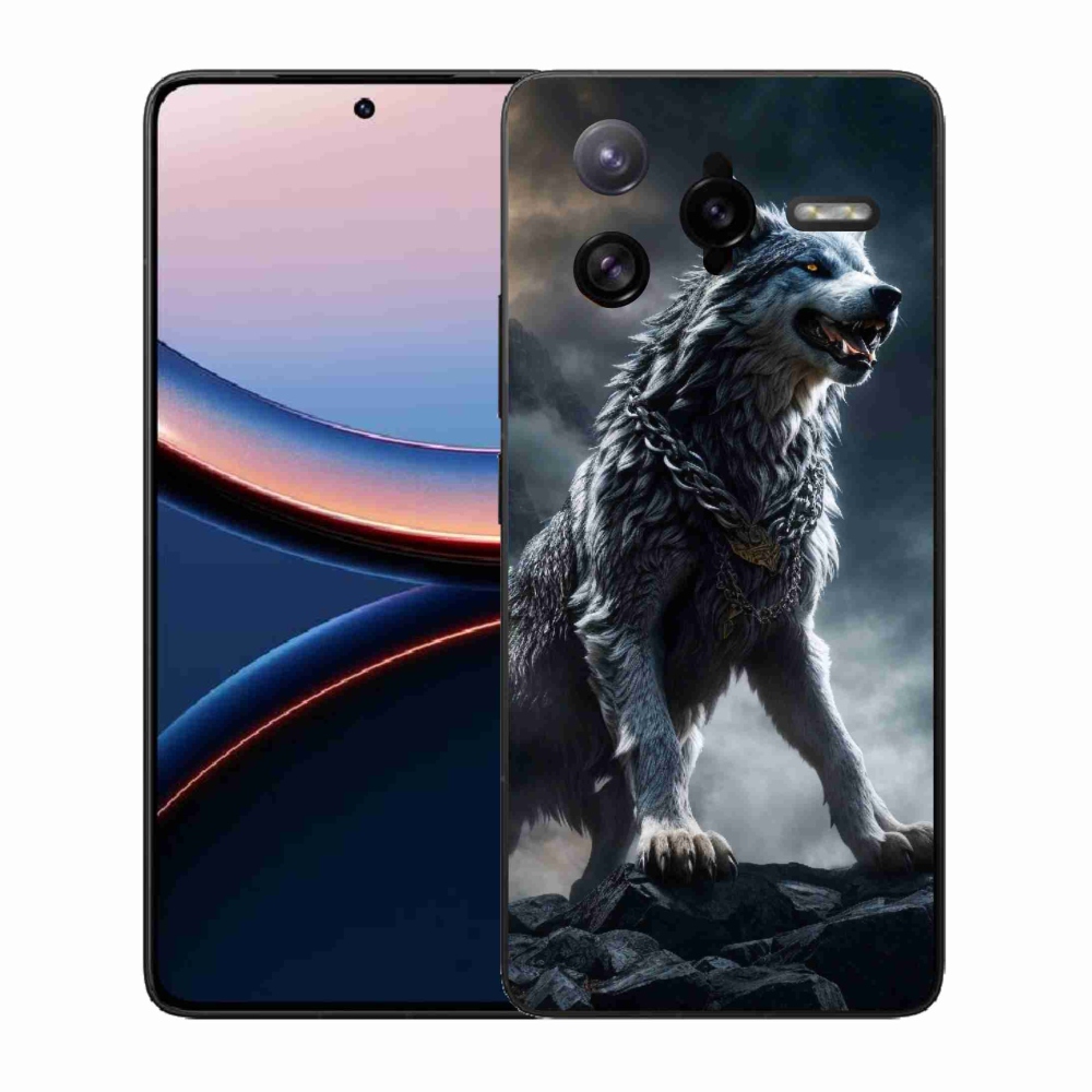 Gélový kryt mmCase na Xiaomi Poco F7 Ultra - vlk 1