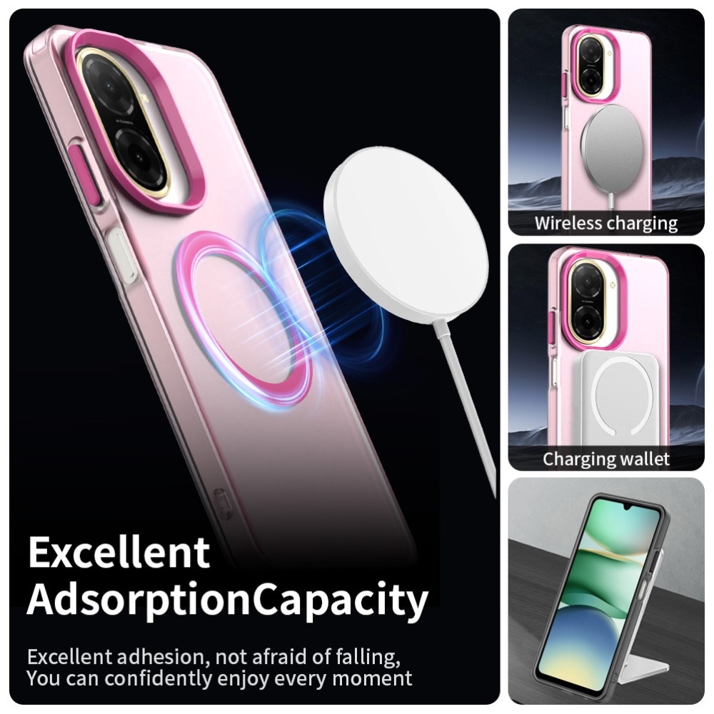 Candy gélový obal s MagSafe na Xiaomi Redmi A5 (171.7x77.8x8.3mm) - červený