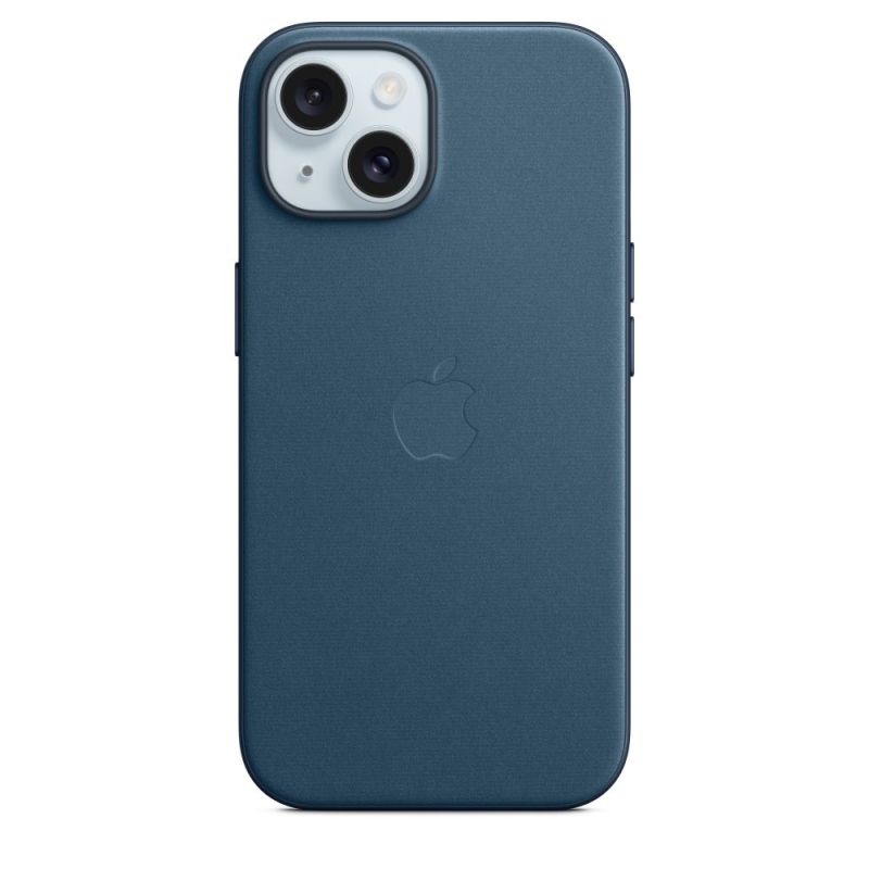 MT3G3ZM/A Apple FineWoven Kryt vr. MagSafe pre iPhone 15 Pacific Blue