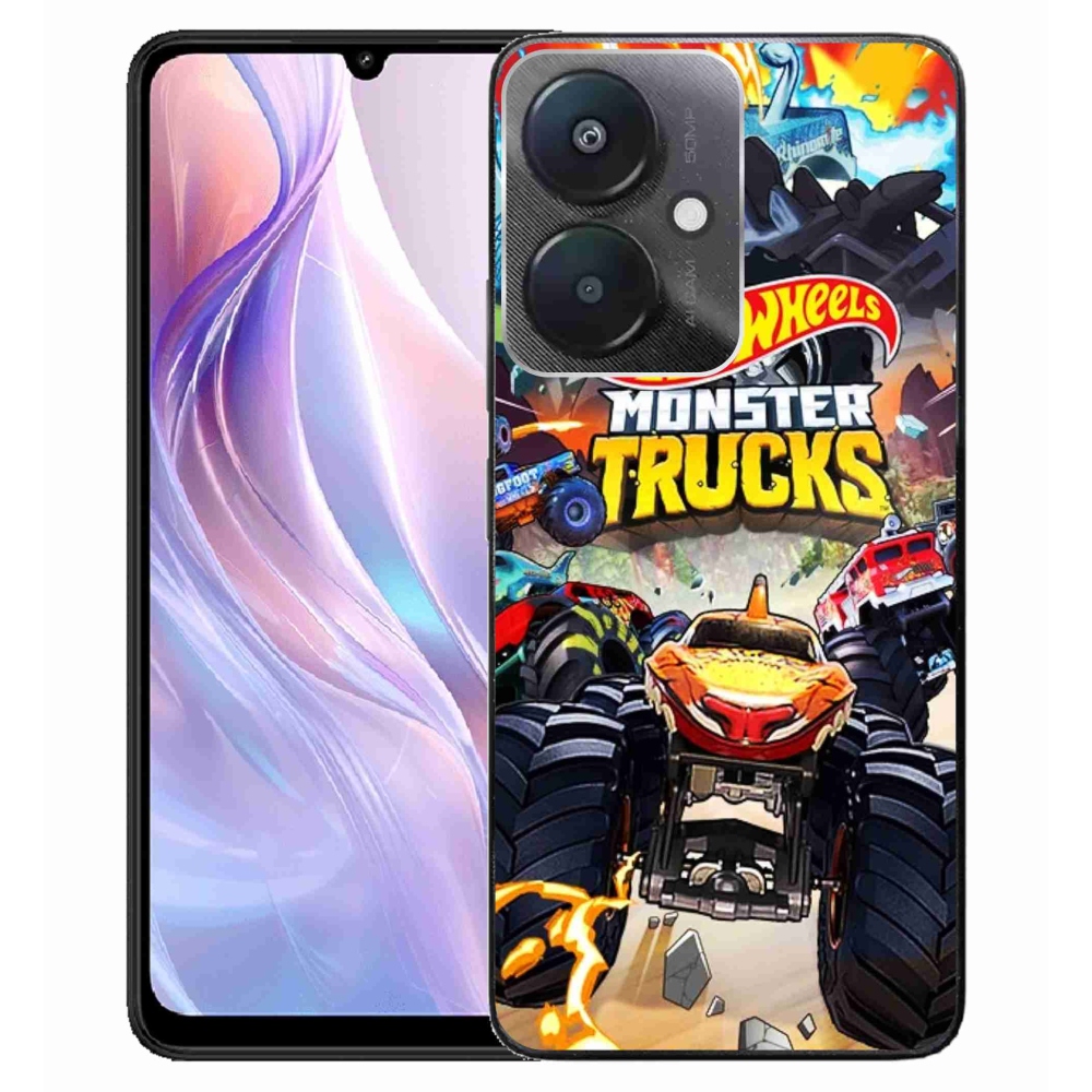 Gélový kryt mmCase na Xiaomi Redmi 13C 5G - hot wheels 2