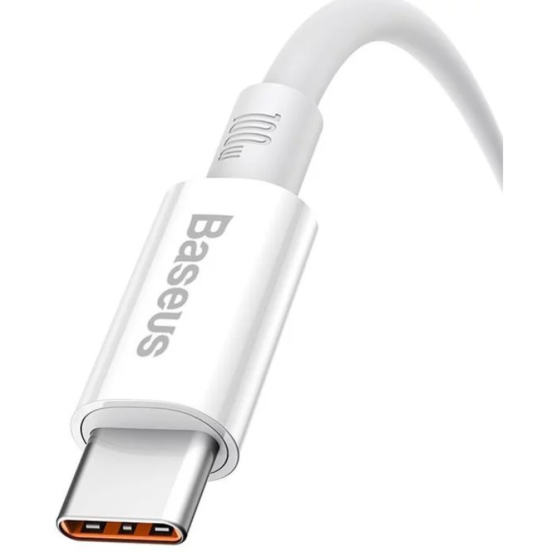 Baseus Superior Series Fast Charging Dátový Kábel USB - USB-C 100W 0.25m Moon White