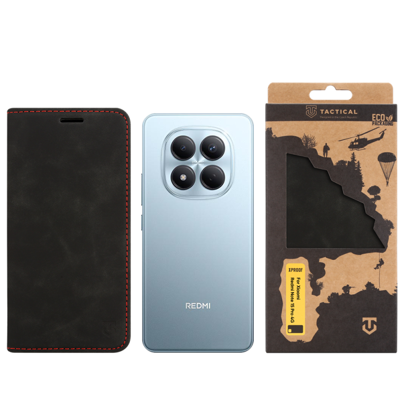 Taktická ochrana Xproof pre Xiaomi Redmi Note 15 Pro 4G Black Hawk